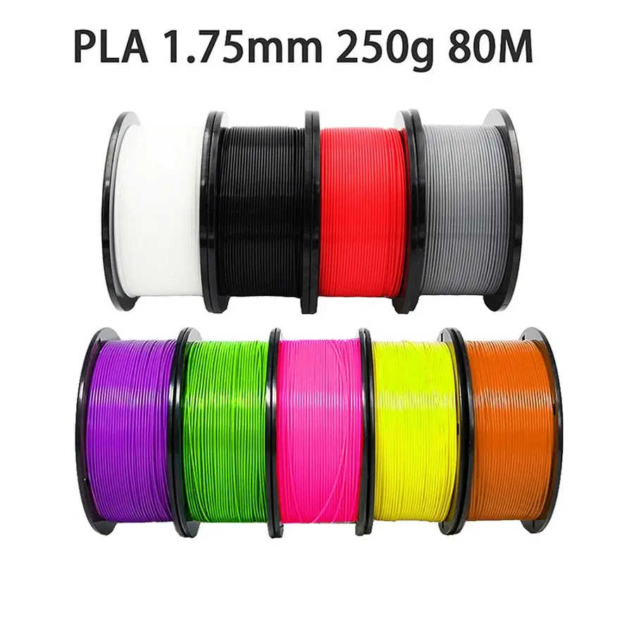 Filamento PLA de impressão 3D EasyThreed 250g 80M Comprimento 1,75mm de diâmetro Materiais de qualidade premium - 1