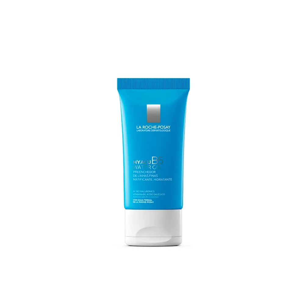 La Roche-Posay Hyalu B5 Water Gel, Gel Hidratante Facial Preenchedor de Linhas Finas com Efeito Primer Matificante e Controle da Oleosidade, com Ácido Hialurônico, 40g