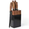 Conjunto de Facas com Cepo 6 Peças Just Home Collection - 1
