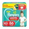 Fralda Pants XG Pampers com 86 Unidades - 1