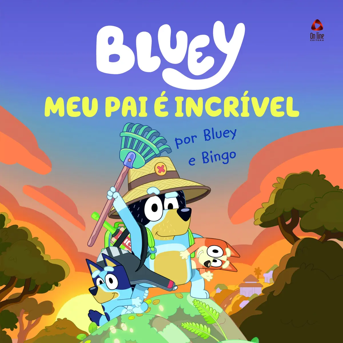 Bluey Livro de História - Meu Pai é Incrível - 1