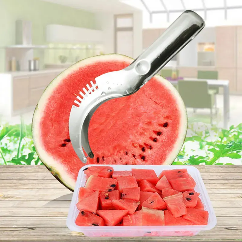 Cortador de Melancia E Frutas Aço Inox - 1