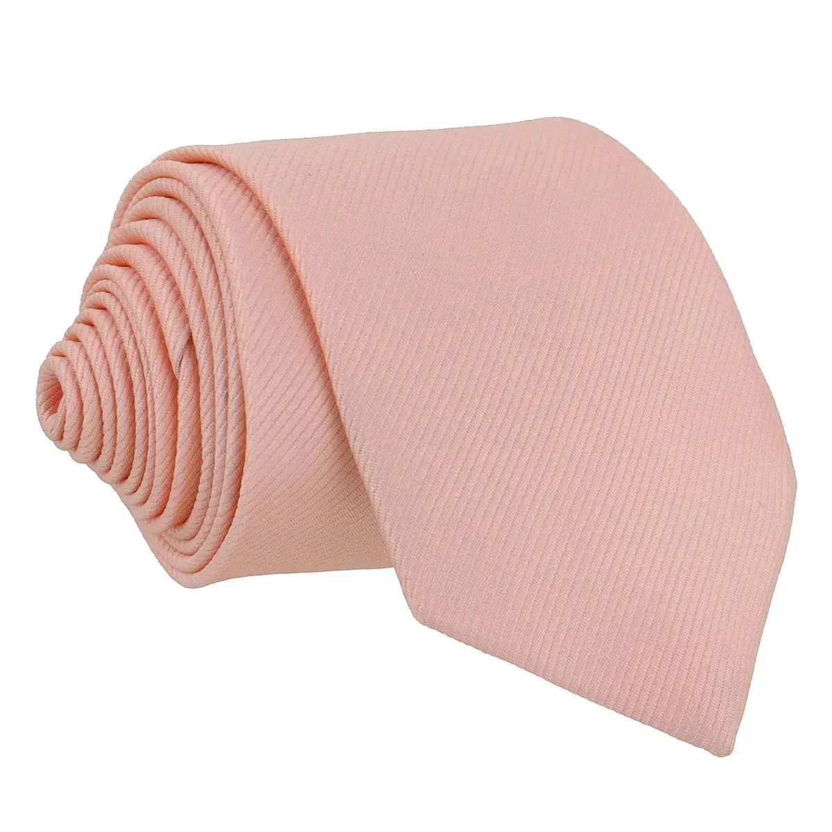 Gravata Masculina Premium Tradicional Padrinhos Casamento Noivos Semi Slim Várias Cores Salmão - 1
