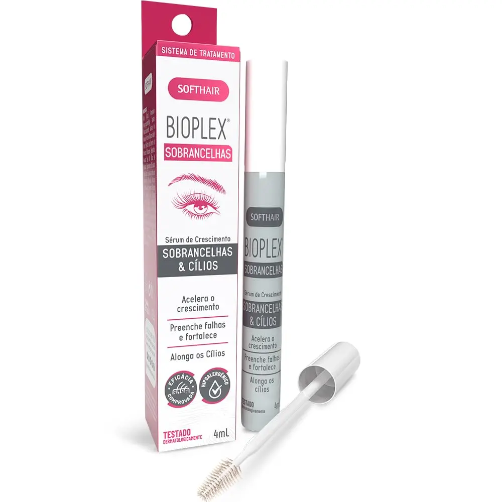 Sérum para Crescimento de Cílios e Sobrancelhas Bioplex Soft Hair - 1