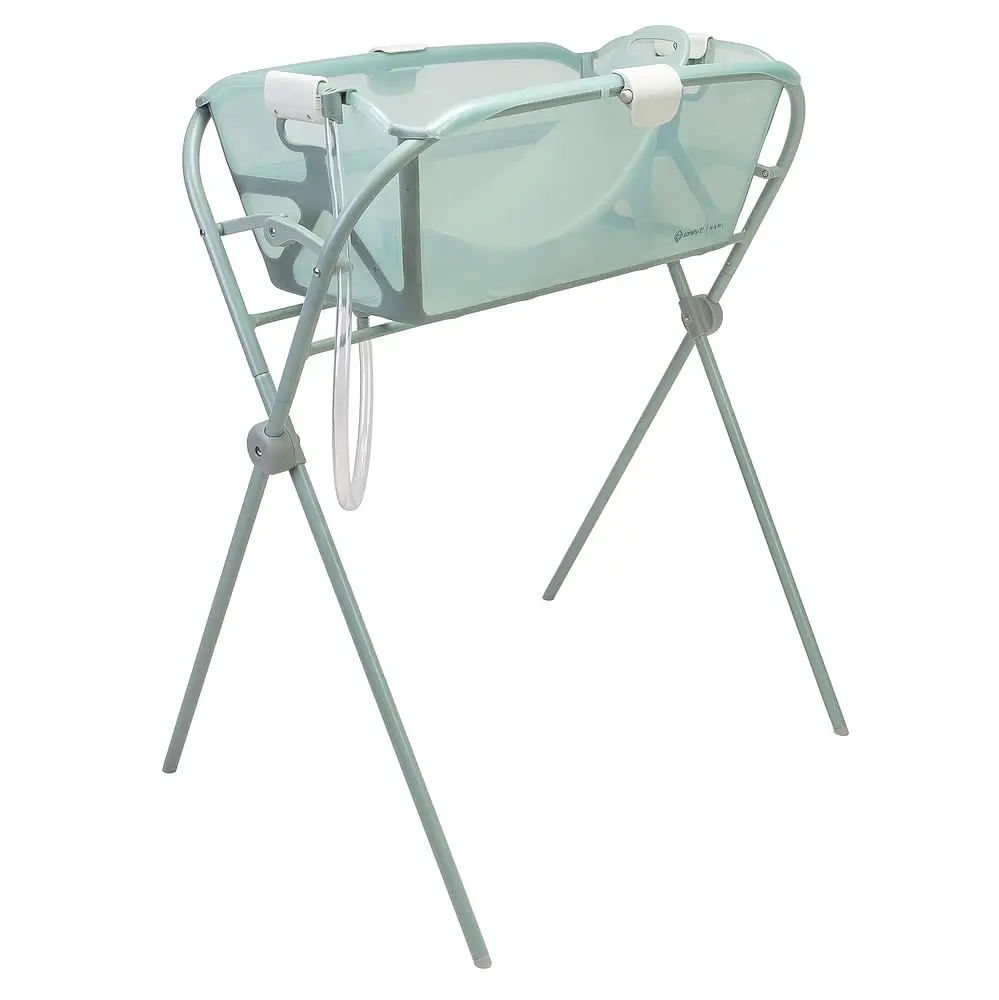 Banheira com Suporte Safety 1st Nami, até 35 litros, Aqua Green
