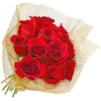 Buquê Fascínio de Rosas Colombianas Vermelhas