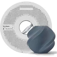 Filamento Bambu Lab PLA Basic 1,75mm 1kg Carretel Blue Grey - A00-B1-1.75-1000-SPL - 1