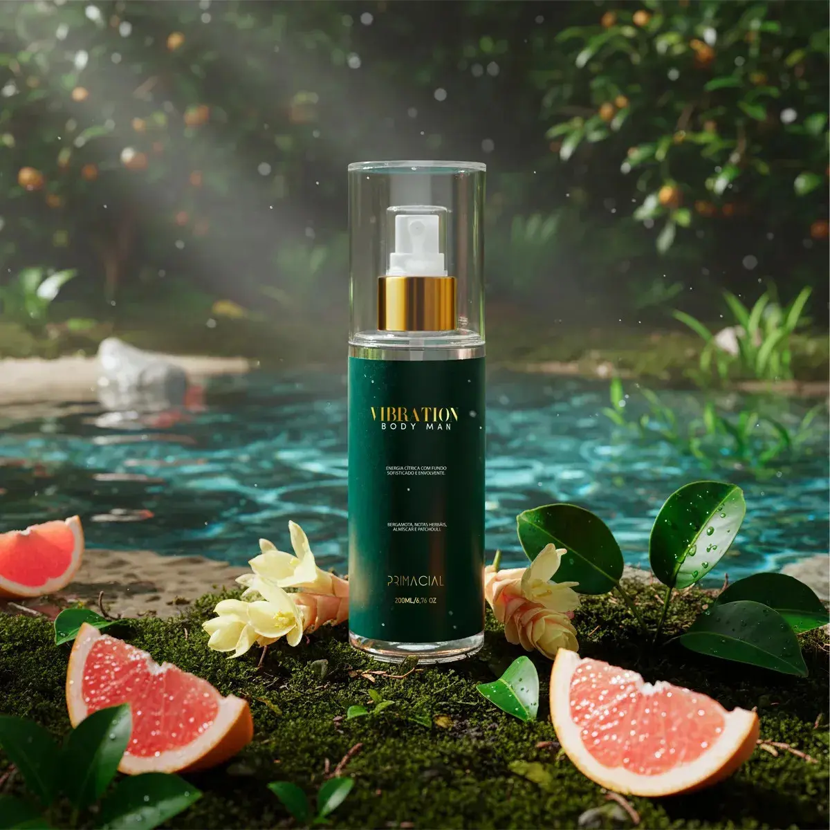 Kit 3 Body Splash Masculino Vibration + Blunn + Infalível Fero By Primacial Body Man thumbnail 5