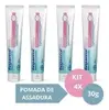 Kit com 4 Cremes Pomada de Assadura Proteção Delicada 30gr Cada Bepantol - 1