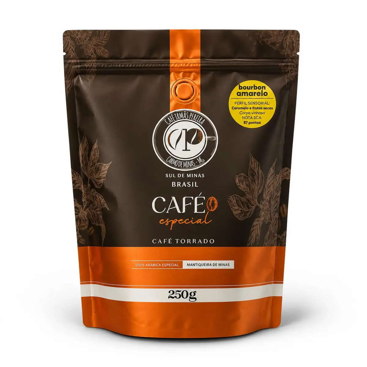 Café Irmãs Pereira Café Especial Irmãs Pereira Bourbon Amarelo Em Grãos 250G - 1