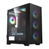 Gabinete Gamer Xrader Mini Mid-Tower Vidro Preto - 1