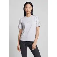 Camiseta Feminina adidas Sportswear Essentials Cinza Claro - 1