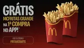 [Novos Usuários] Ganhe McFritas Grande grátis ao baixar o App do Méqui - 1