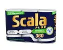 [Regional] Scala Plus Papel Toalha Mega, 360 Toalhas (3 Rolos de 120 Toalhas Cada) - 1