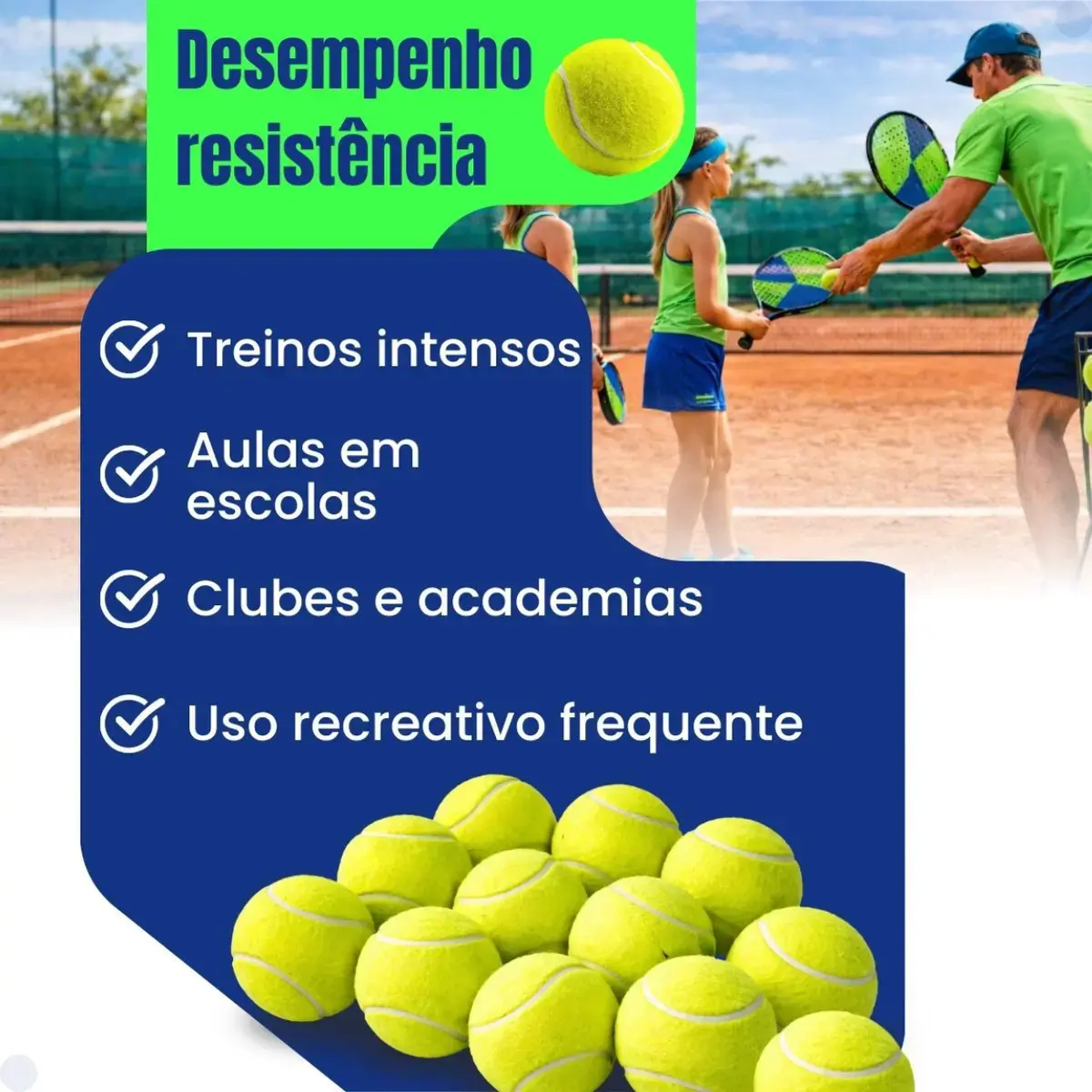 Kit 3 Bola De Tênis Bolinhas Tennis Profissional Treinamento Treino Competição Alta Durabilidade Bolas Para Quadra Saibro Piso Rápido Clubes Aulas Jogadores Iniciantes E Avançados Premium thumbnail 4