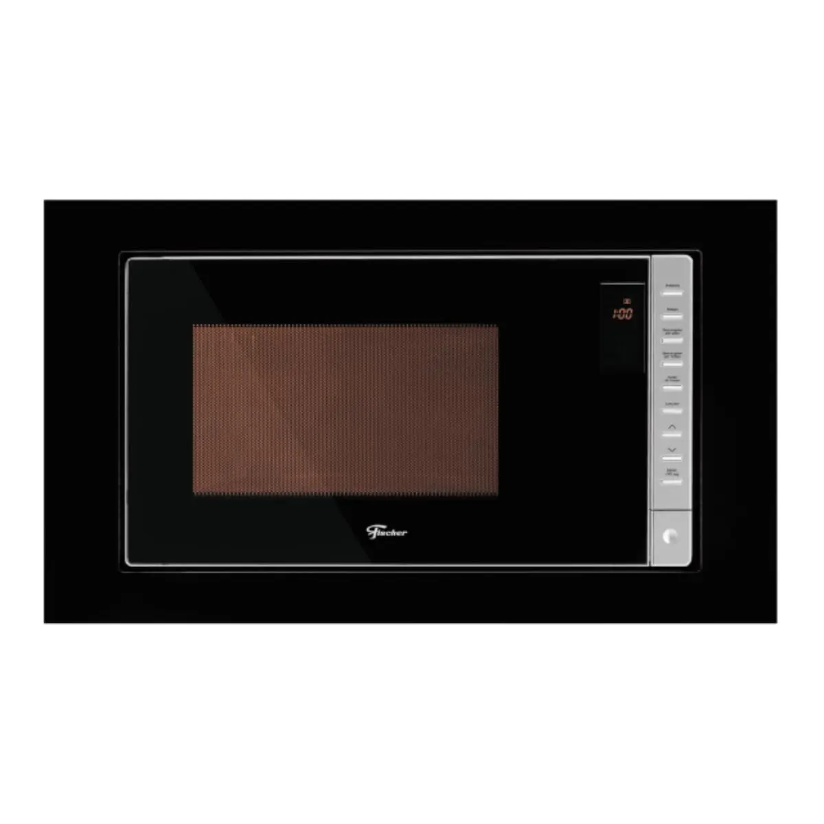 Fischer Forno Micro-ondas Embutir 25L Fit Line Moldura Preta 220V 34915-98444