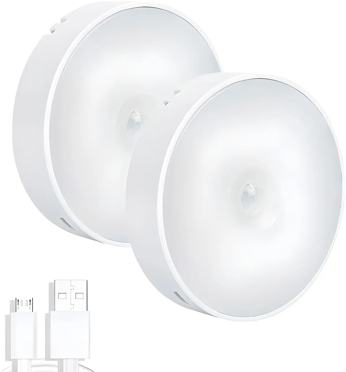 Lampada Com Sensor de Presença em LED 6000k Fria 2un