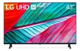 Smart TV LED 43" Ultra HD 4K LG 43UR781C0SA.BWZ Preto ThinQ AI 3 HDMI 2 USB Wi-Fi Bluetooth HDR10 - 1