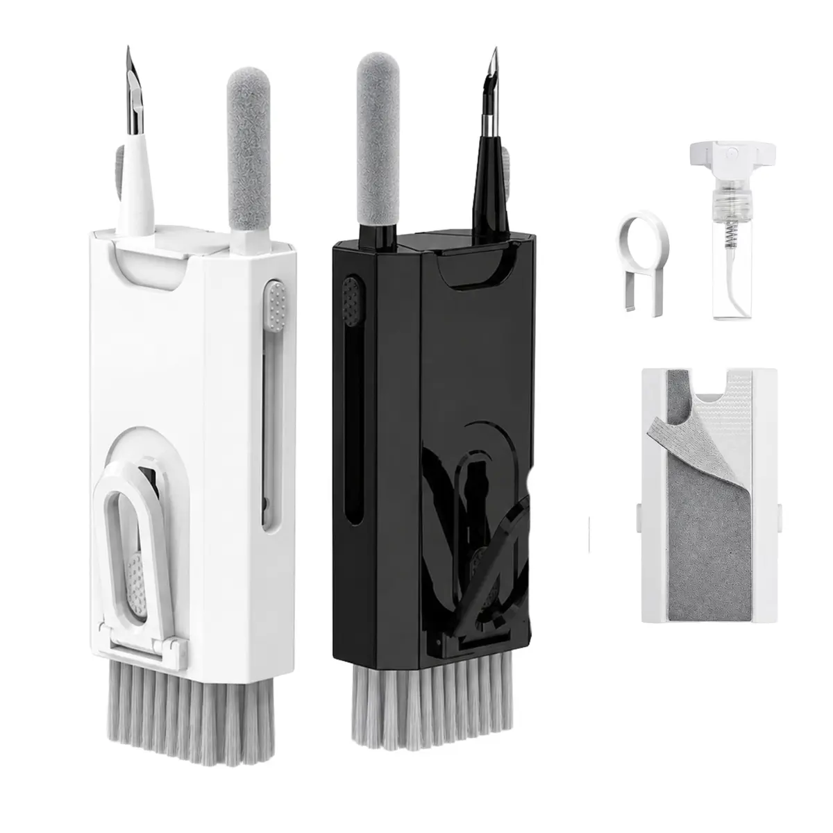 Kit de Limpeza Multifuncional de 8 em 1 para Teclado, Fone de Ouvido, Tela de Computador, Removedor de Teclas, AVIBES