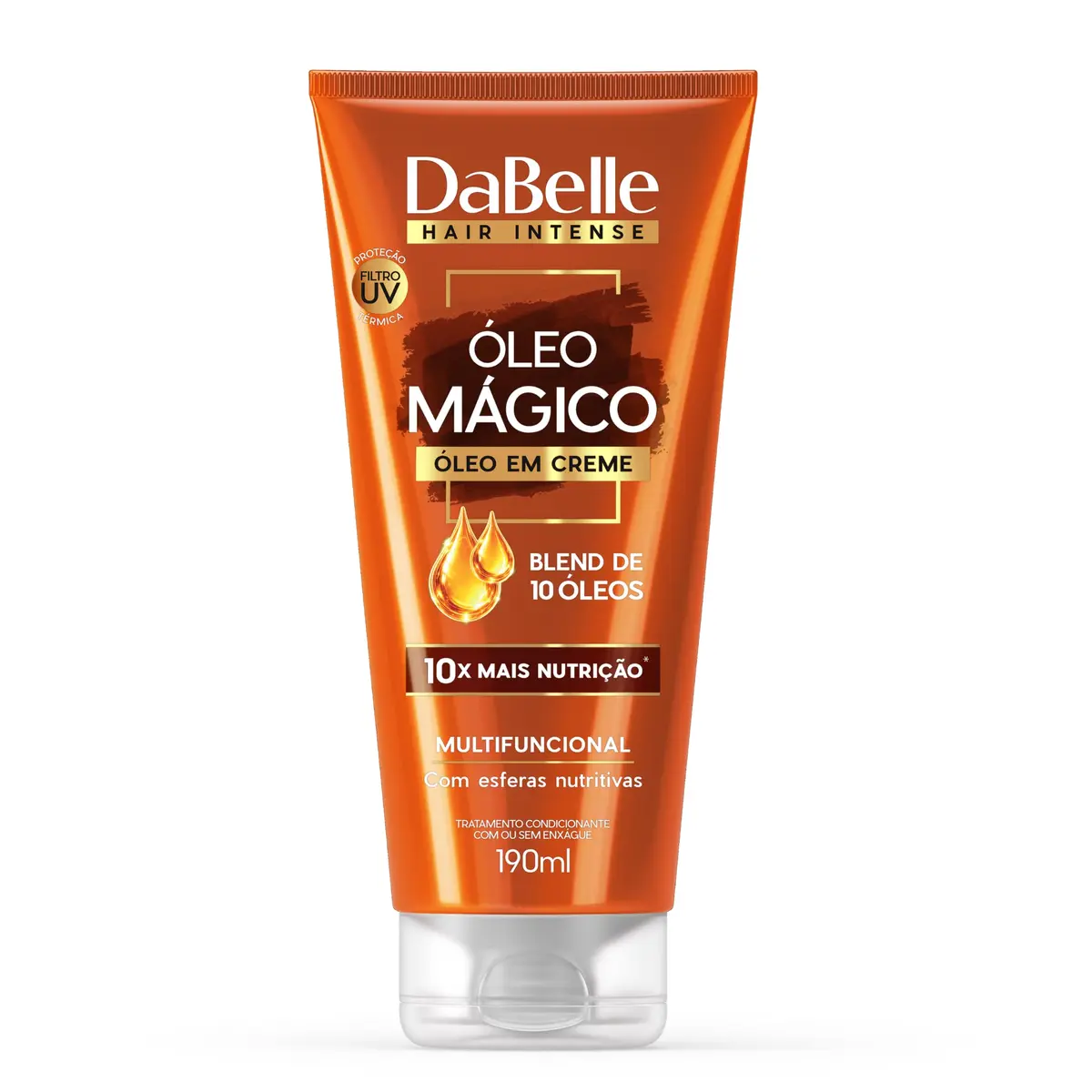 DaBelle Óleo em Creme Óleo Mágico 190ml – Nutrição Capilar, Brilho e Controle do Frizz - 1