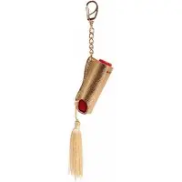 Porta Batom Unitário em Couro com Tassel Artlux 002 Ouro - 1