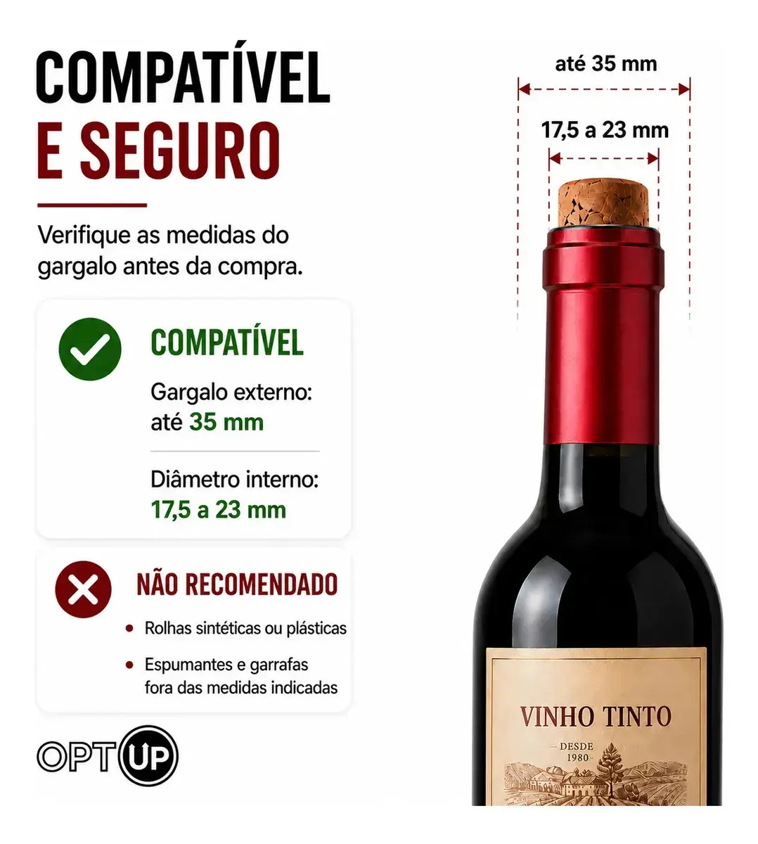 Abridor De Vinho Eletrico Automatico Recarregavel Usb-c Saca-rolhas Garrafa Portátil Presente Kit Vinho Optup thumbnail 6