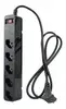 Filtro De Linha Energia 5 Tomadas Protetor Elétrico Cabo 1 Metro cor Preto 127V/220V - 1