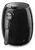Air fryer Fritadeira Sem Óleo Elétrica Electrolux 4,5L Total Cesto Removível Com Timer 1400W EAF15 Efficient Por Rita Lobo Preta 110v - 1