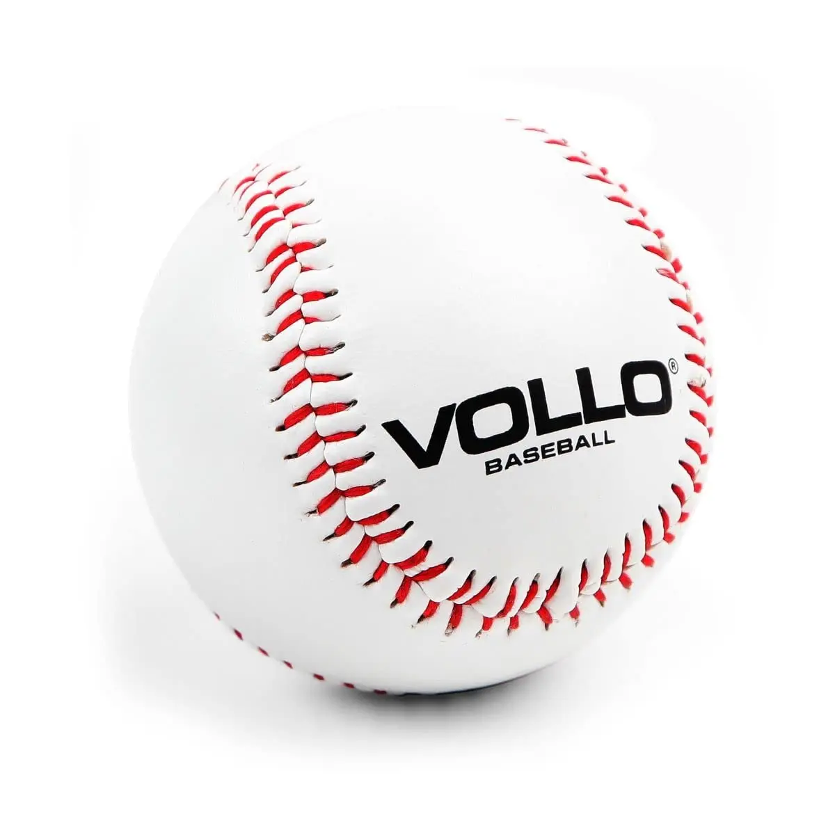 Bola Beisebol com Miolo de Cortiça e Borracha Tamanho 9" Branca Vollo Sports - 1