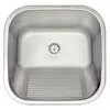 Tanque de Encaixe em Aço Inox Acetinado 40X40cm, Tramontina - 1