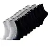 Kit Meias 24 Pares Meias Cano Alto Atoalhada Masculina Sport - 1