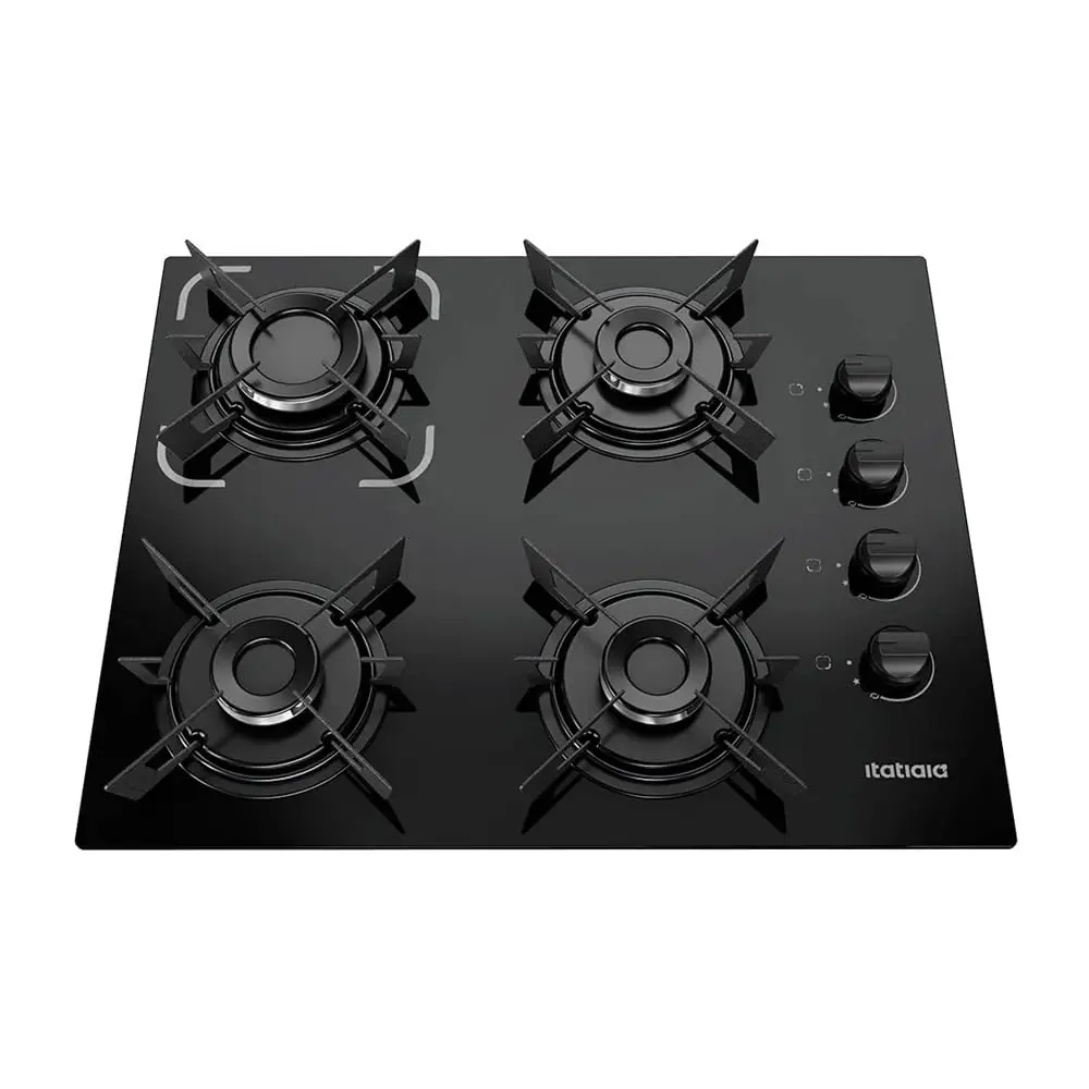 Cooktop Itatiaia Electra Plus 4 Bocas Preto Bivolt - 1