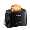 Tostador de Pães Pratic 700W 110V Preto/Prata