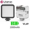 [MOEDAS R$31,77] Luz LED VL49 6W para Vlog e Selfie 5500K - 1