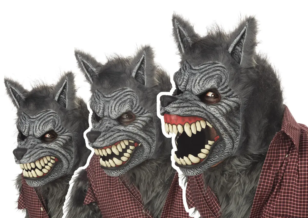 California Costumes Máscara masculina Night Fiend