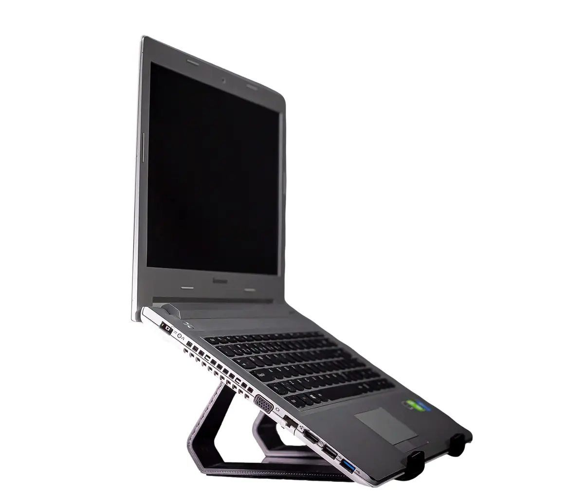 Splin Suporte para Notebook Laptop Universal de Mesa Modelo Soft Touch (Preto)