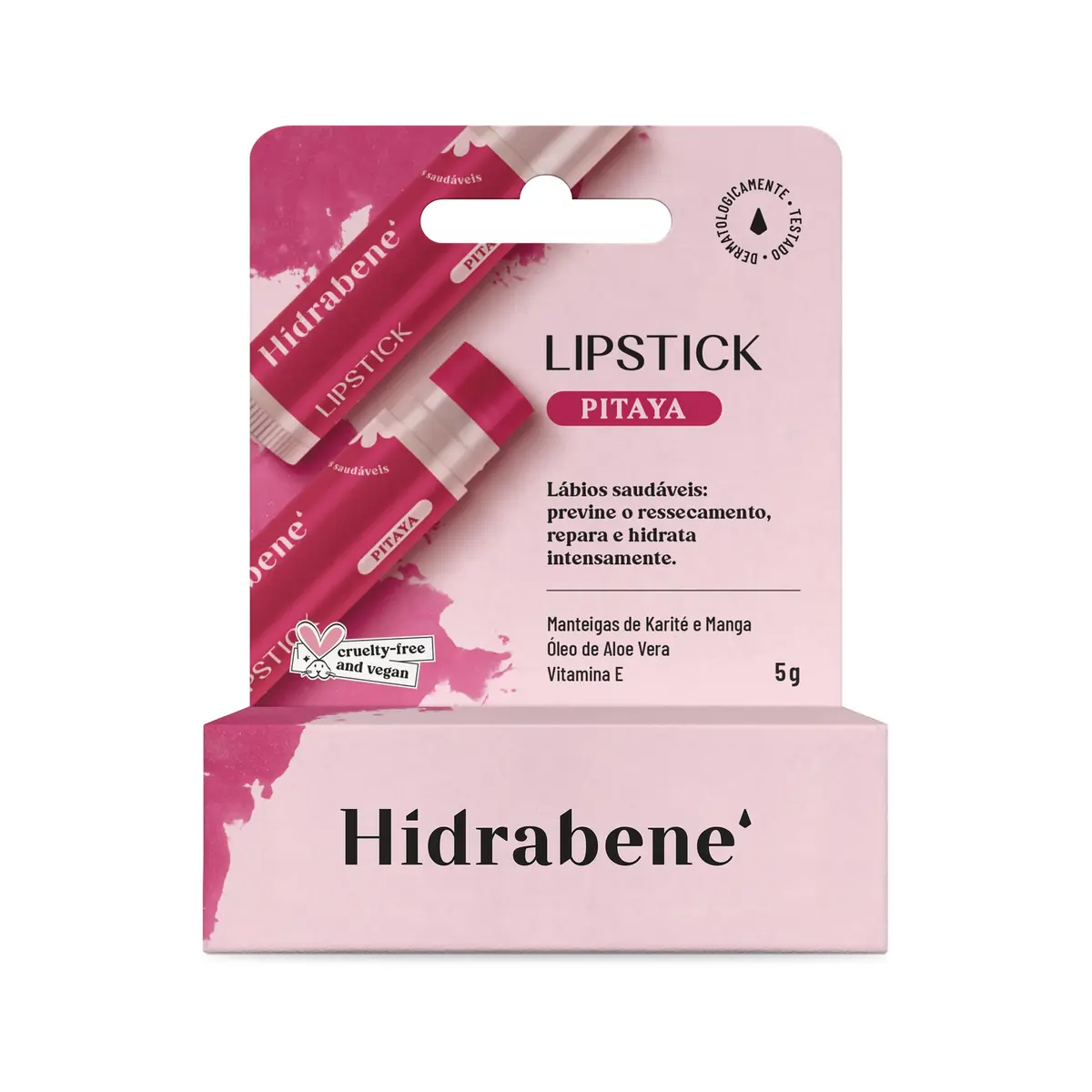 Hidrabene Lipstick – Pitaya - 5 g