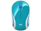Mouse Sem Fio Logitech M187 1000DPI Aqua - 1