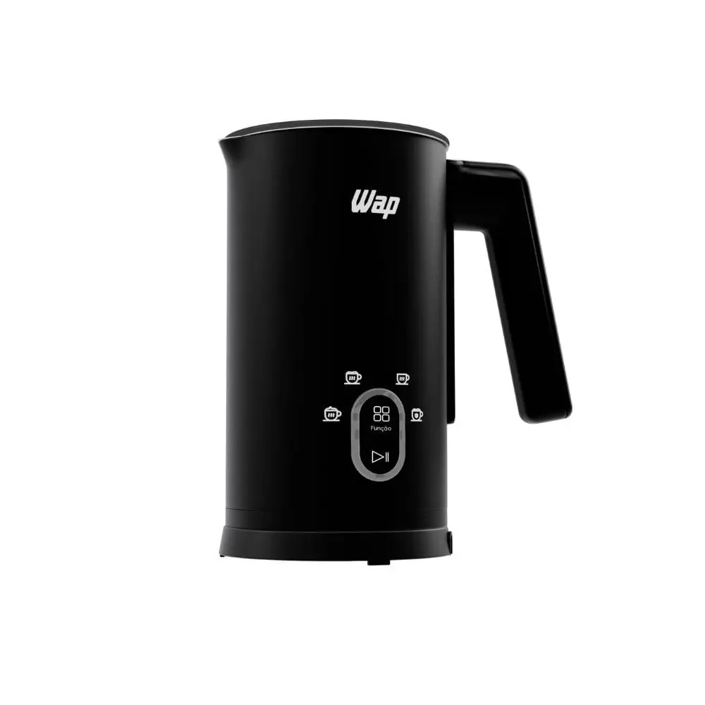 WAP Espumador de Leite Elétrico WE300 4 em 1, 300ml com Base Aquecida Giratória 360° e Desligamento Automático 450W 127V