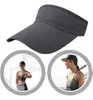 Viseira Solar Ajustável Dryfit Preto Tamanho Único - 1