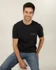 Camiseta Masculina Motorcycle Preta Regular - 1