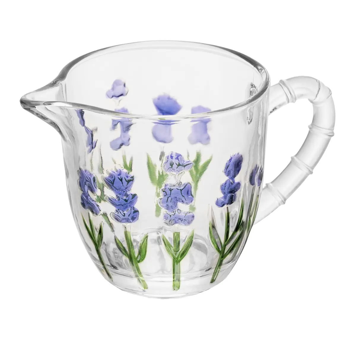 LYOR - Leiteira Lavanda Hand Painting 240ml Cristal - 1