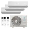 Ar Condicionado Tri-Split Inverter Elgin 27.000 Btus Quente Frio 220v (2X Evap HW 9.000 + 1X 12.000) Plus R-32 Wi-Fi - 1