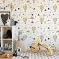 Papel de Parede Infantil Balão N3974 - 1