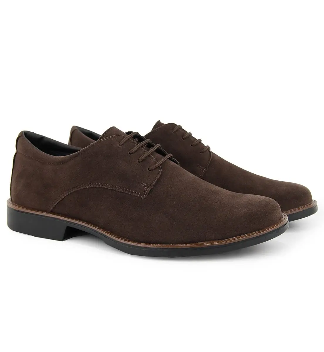 Sapato Social Oxford Masculino Elegante em Camurça Confortável e Resistente