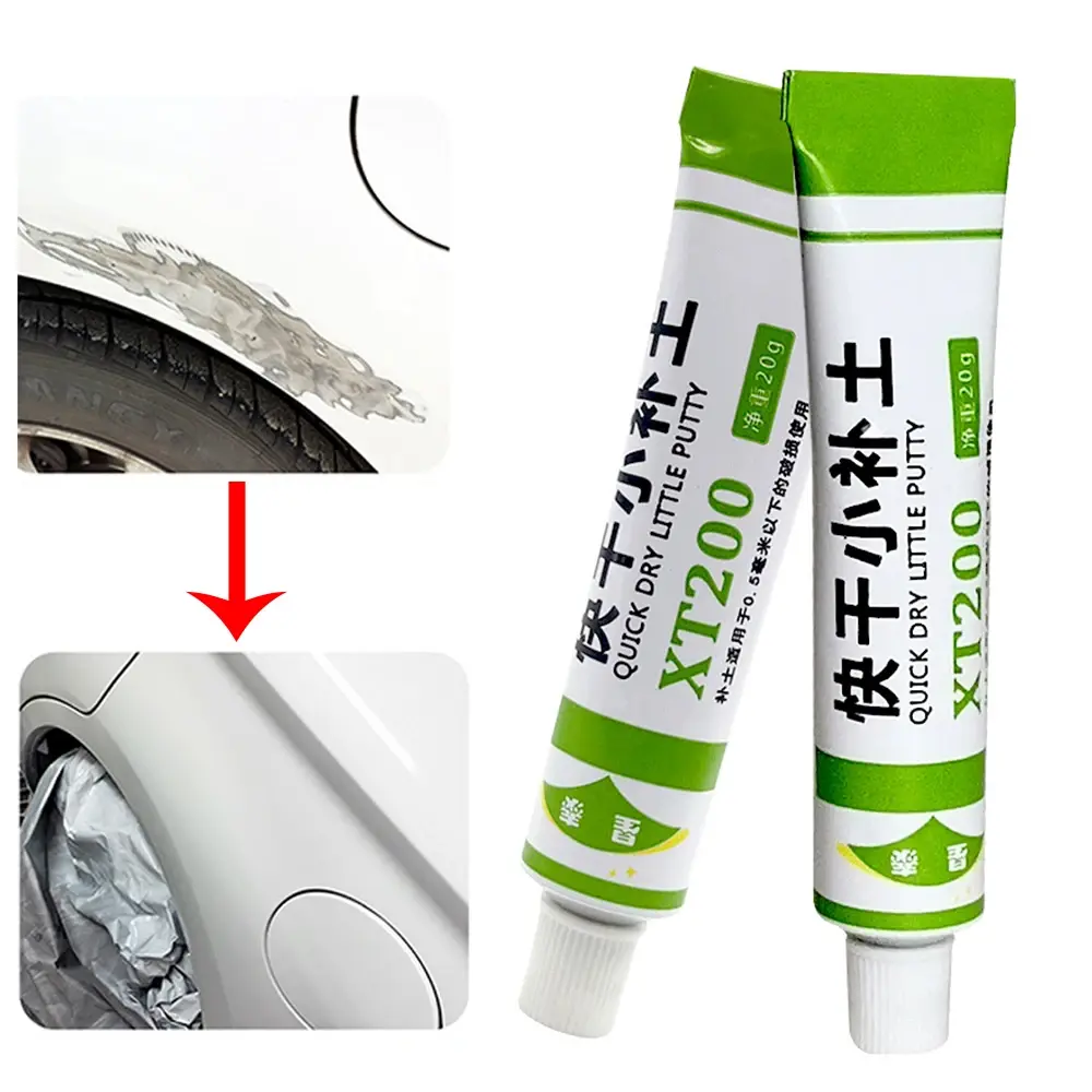 Massa para corpo de carro, secagem rápida, bom efeito, profissional, reparo de arranhões, caneta de pintura, assistente suave, ferramenta de reparo de veículos - 1