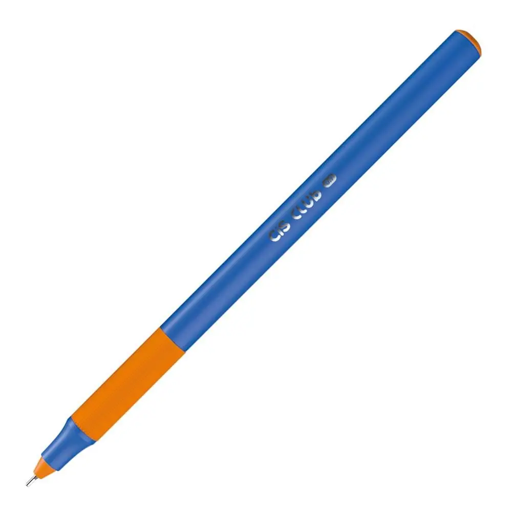 CIS Club Caneta Esferográfica - 0.7mm - Azul - Caixa com 12 unidades