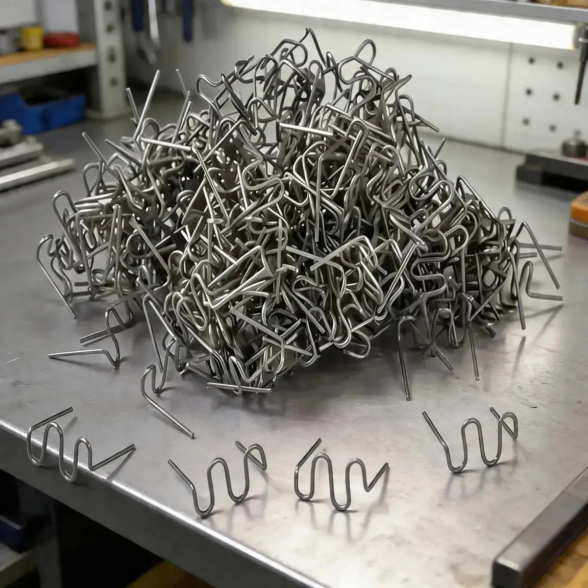 Grampos Para Solda Para-choque Plásticos 500 Peças Pistola