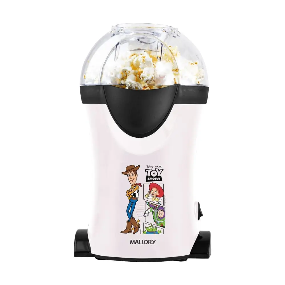 Pipoqueira Elétrica Mallory Toy Story – Pipocas Sequinhas e Sem Óleo, Bocal Expedidor, Copo Medidor para Manteiga e Pés Antiderrapantes - 127V - 1