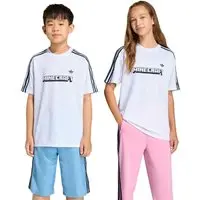 Infantil - CAMISETA JAQUARD FOLGADA adidas Originals Branco